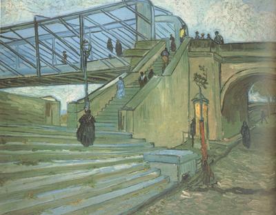 Vincent Van Gogh The Trinquetaille Bridge (nn04) France oil painting art
